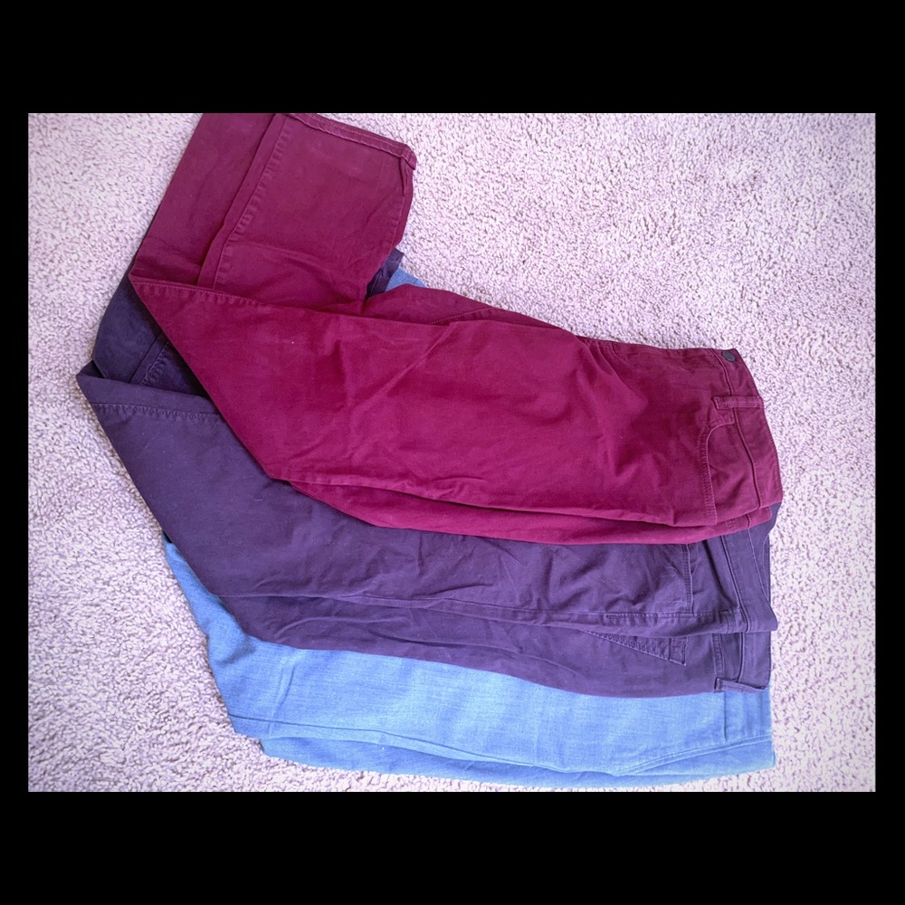 3 pant bundle size 12 loft anne Taylor nyc